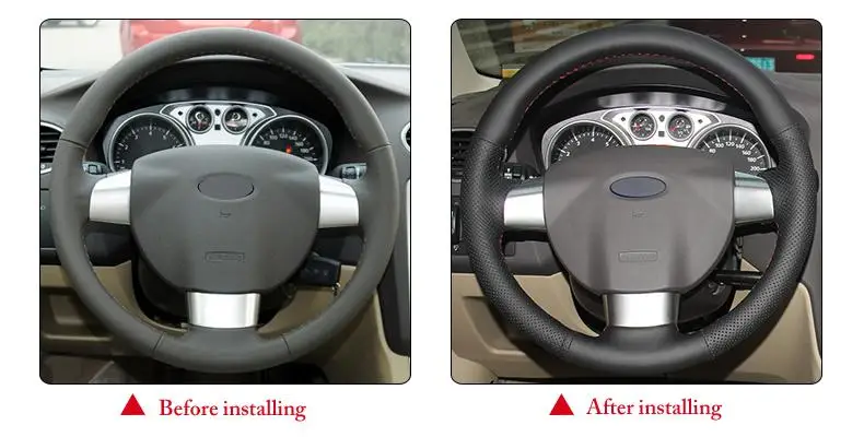 for Ford Focus car steering wheel cover