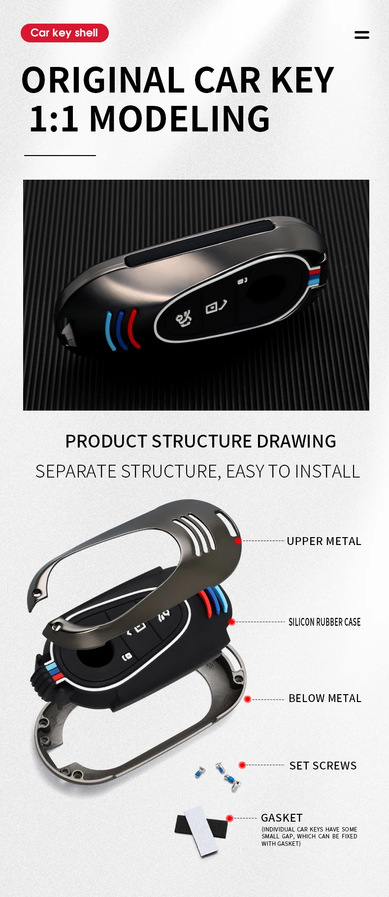 Custodia per Chiave/telecomando per Mercedes Benz W223 classe S300 S350 S450 S500 2020 2021 portachiavi 12 Custodia per Chiave/telecomando per Mercedes Benz W223 classe S300 S350 S450 S500 2020 2021 portachiavi - H5260db2cb3f646a59ddcdecdc1a44e7b2