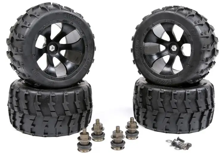 Большой набор колес для Rofun rovan LT trucks, SLT, Baja 4wd, LOSI 5ive T KM X2. 30 градусов Северный грузовик, RC автозапчасти