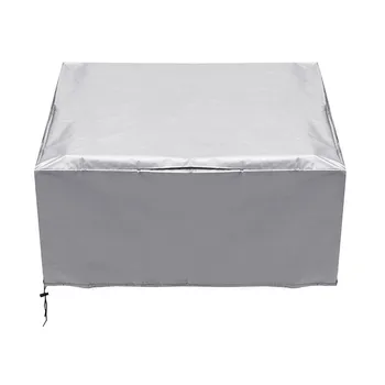 

90x90x40cm Furniture Waterproof Cover Dust Rain Protect For Rattan Table Outdoor Cube Round Garden