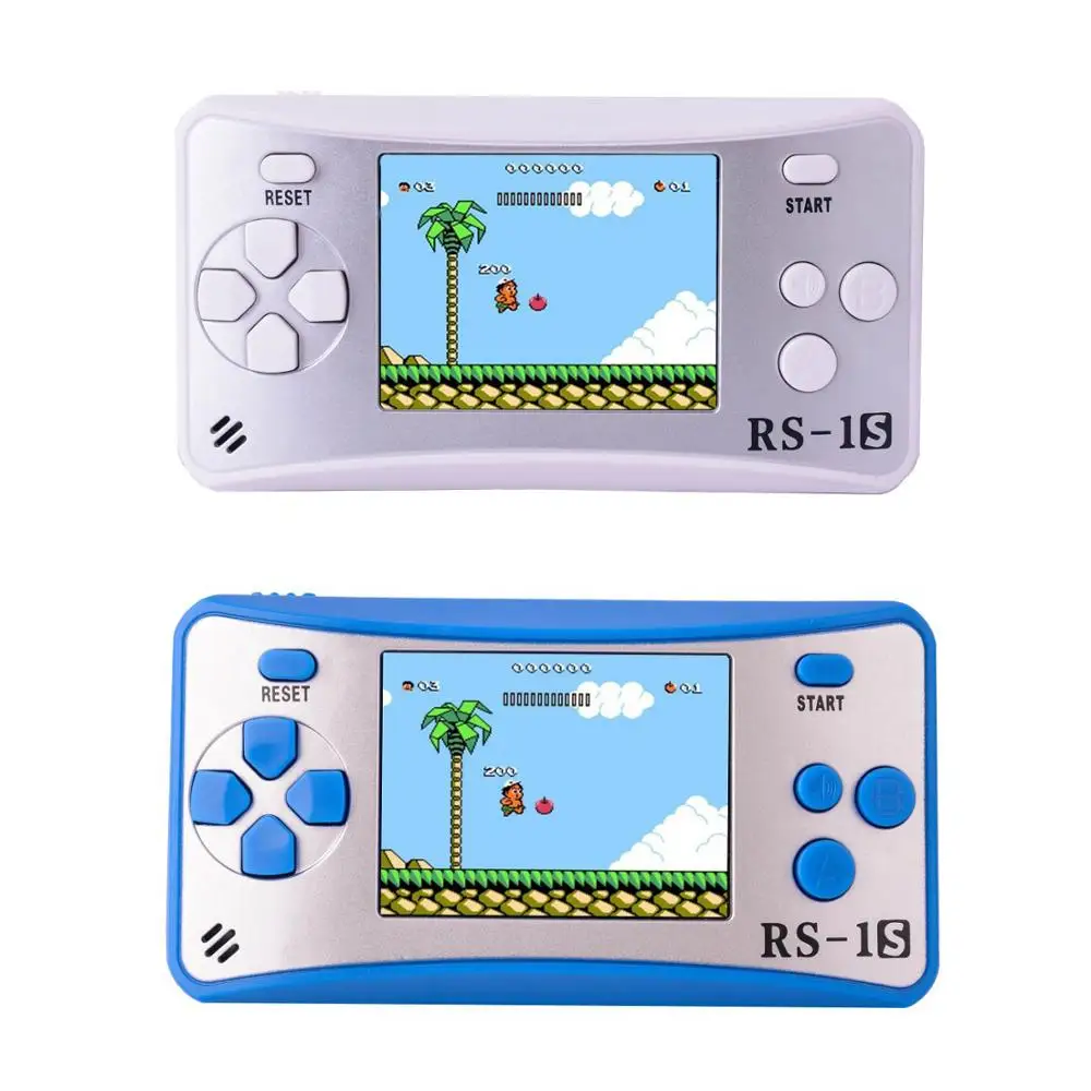 

2.5" Portable Handheld Game Console Gaming Player Birthday Gift for Kids Built in 168 Classic Retro Games