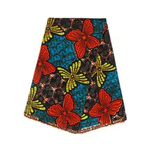 Модные новые поступления цветной принт Pagnes Африканский настоящий голландский воск 6 ярдов/партия африканская ткань