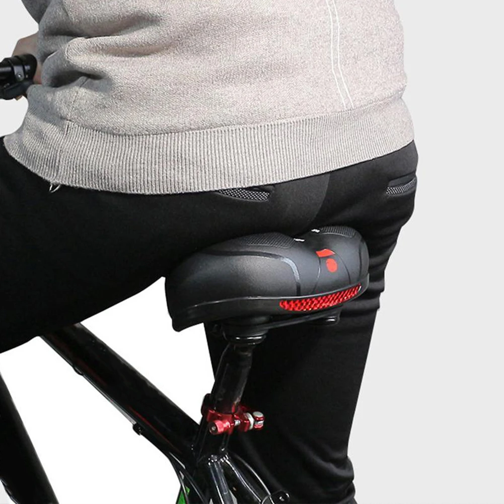 

Bicycle Saddle Cycling Big Bum wide Saddle Seat Road MTB Mountain Bike Wide Soft Pad Comfort Cushion Cycling Bicycle Parts