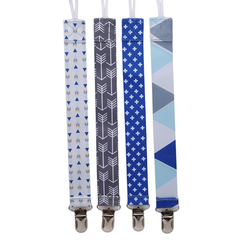 

Baby Pacifier Clip Chain Leash Strap Nipple Holder For Infant Feeding Ribbon Dummy Holder Soother Pacifier Clips