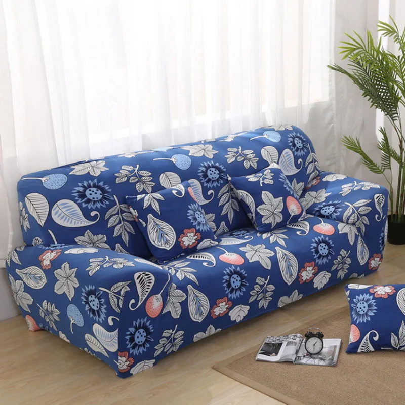 Цветочный принт стрейч чехлов секционные эластичный стрейч диван покрытие для Гостиная чехол для дивана кресло для Ipad Mini 1/2/3 местный - Цвет: 3