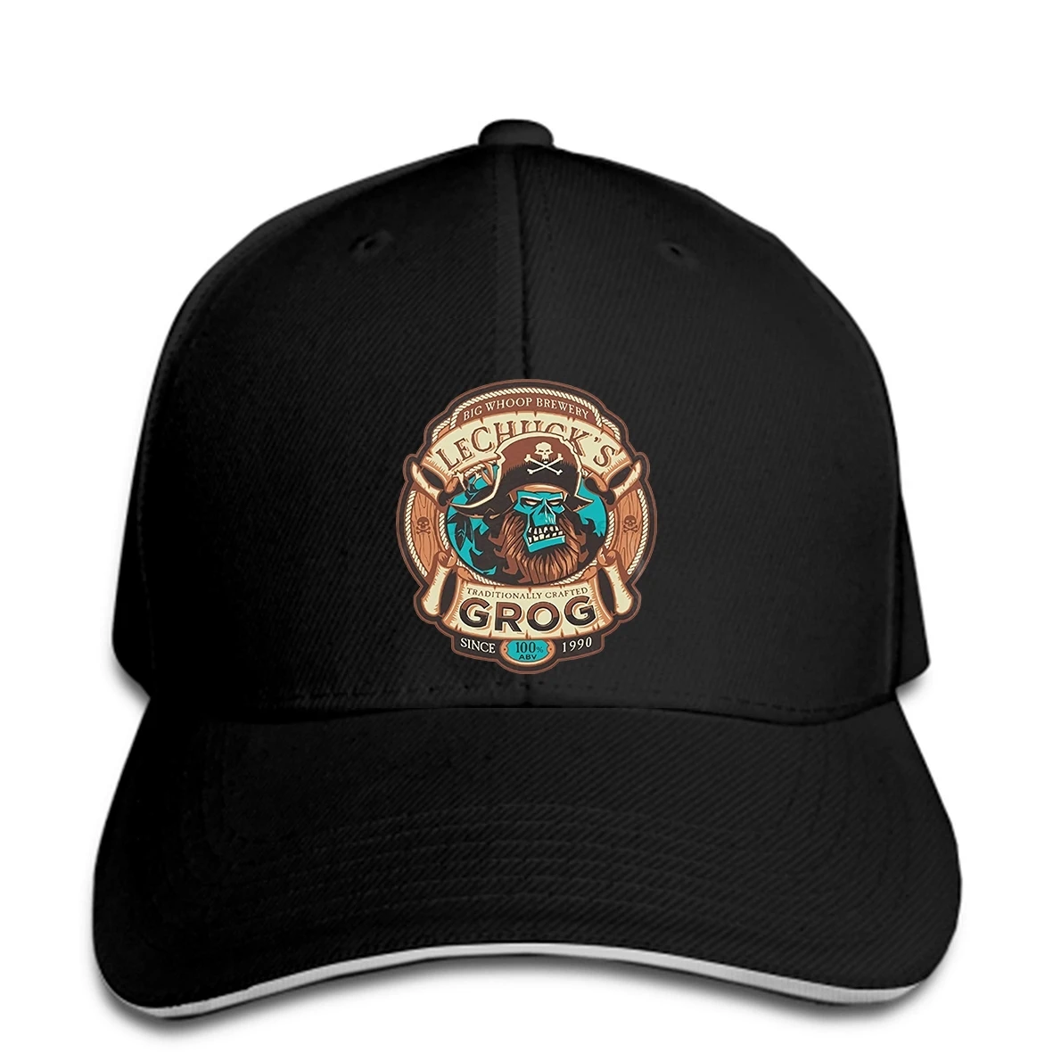 Baseball Cap New Lechuck grog Monkey Island Men Snapback hat peakedMen