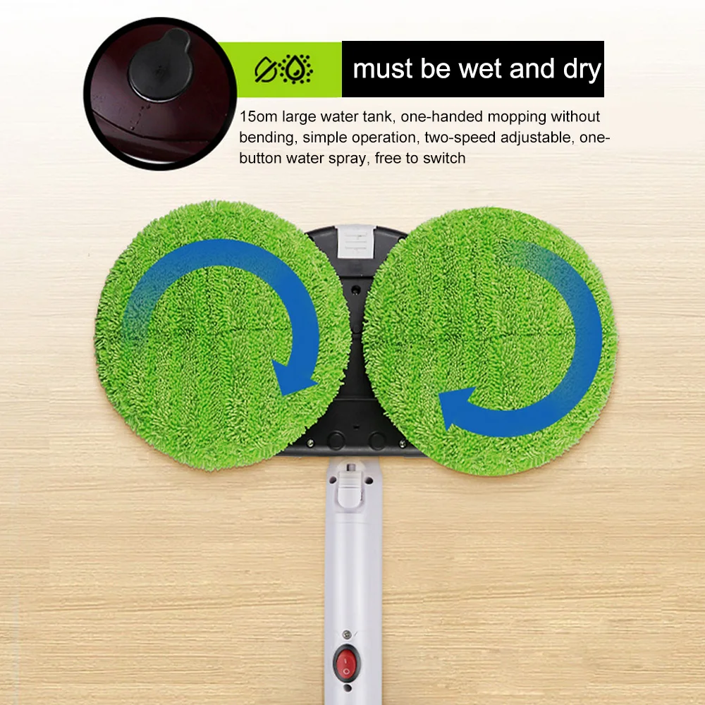 Smart Electric Mop Electric Mop Intelligence Electric Mop Rechargeable Premium Dry and Wet Dual-Use - 4000145735751