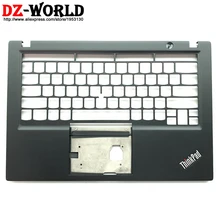 C крышка Подставка для клавиатуры США Безель без отпечатков пальцев отверстие для lenovo Thinkpad T490s T495s ноутбук SM10Q26201 AM1BR000C00