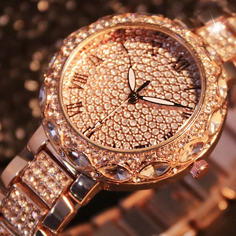 

Women Watches Women Fashion Watch 2020 New Designer Ladies Watch Luxury Brand Diamond Quartz Rose Gold Wrist Watch For Women