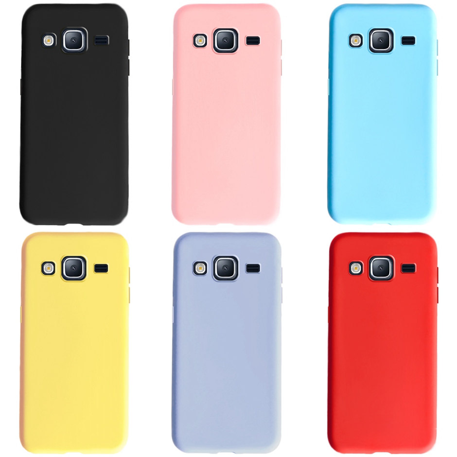 Candy Color Case For Samsung Galaxy J5 2015 Case Soft Silicone TPU Back Cover Phone Case For Samsung J5 2015 J500 J500F J500H