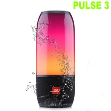 Pulse3 pulse 3 pk boombox alto-falante portátil sem fio bluetooth 4.2 colorido pequeno alto-falante + subwoofer desktop alto-falante mãos-livres