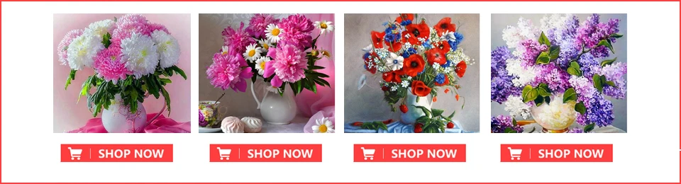 5D DIY Diamond Painting Flowers Vase Cross Stitch Kit Full Drill Embroidery Mosaic Rose Art Picture Of Rhinestones Gift Decor