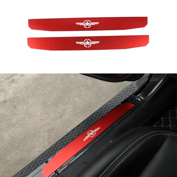 

Car Stickers For Jeep Wrangler JL 2018 2019 Door Sill Plate Protector Pedel Cover Trim For Gladiator JT 2020 Car Accessories