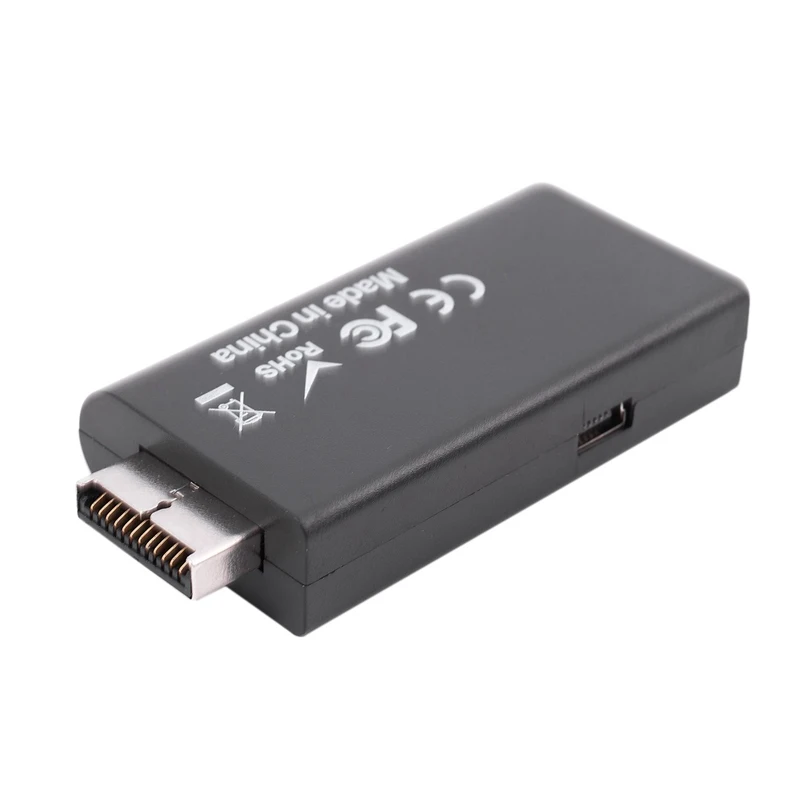HDV G300 PS2 к HDMI 480i/480p/576i аудио видео конвертер адаптер с 3 5 мм Выход поддерживает все