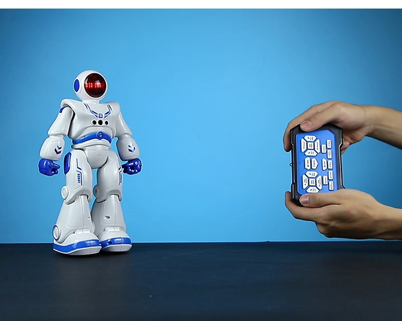 Inteligentny Robot wielofunkcyjny USB ładowanie zabawki dla dzieci taniec pilot czujnik gestów
