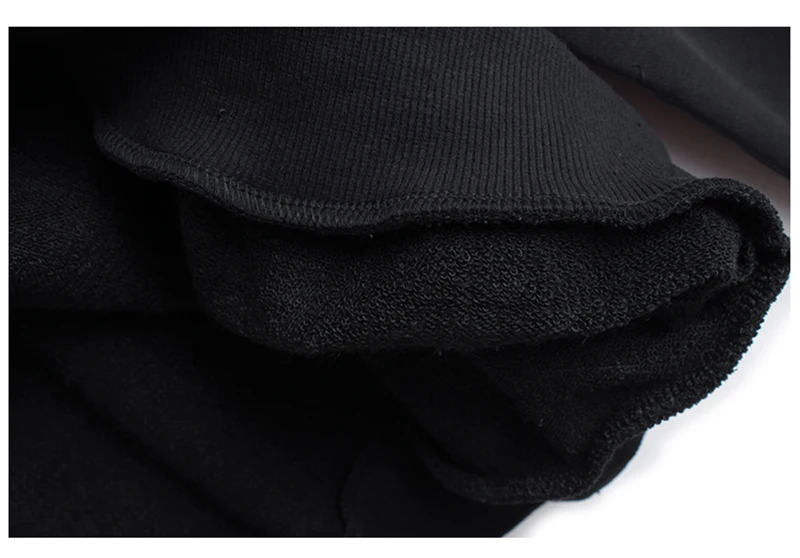 [EAM] Свободная плиссированная кружевная Толстовка на шнурке, новинка, круглый вырез, длинный рукав, женская мода, большой размер, Осень-зима, 1M706