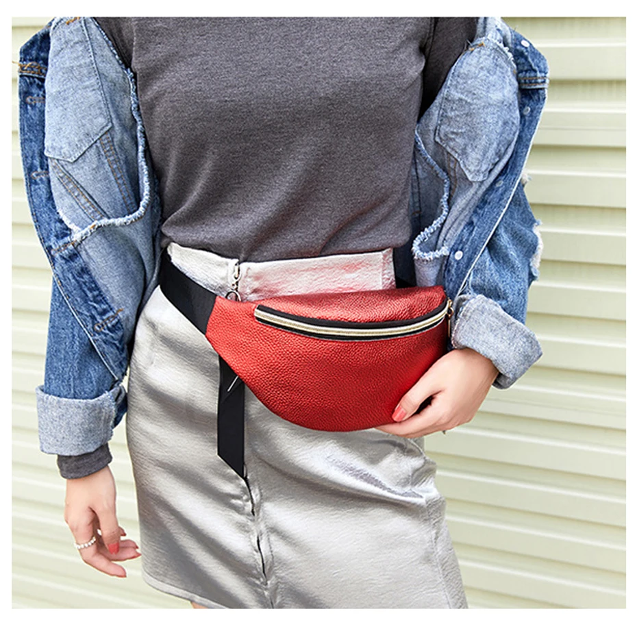 waist bag women super quality Casual Sports Purse Canvas Breast Package Messenger belt bag high quality fanny pack for women