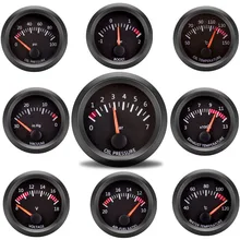 Автомобильный манометр 2 "52 мм датчик температуры авто масляной воды датчик давления масла вольтовый Манометр воздушный топливный коэффициент температура выхлопа автомобильный измеритель 12 В Автомобильный манометр 2 "52 мм датчик температуры авто масляной воды датчик давления масла вольтовый Манометр воздушный топливный коэффициент температура выхлопа автомобильный измеритель 12 В