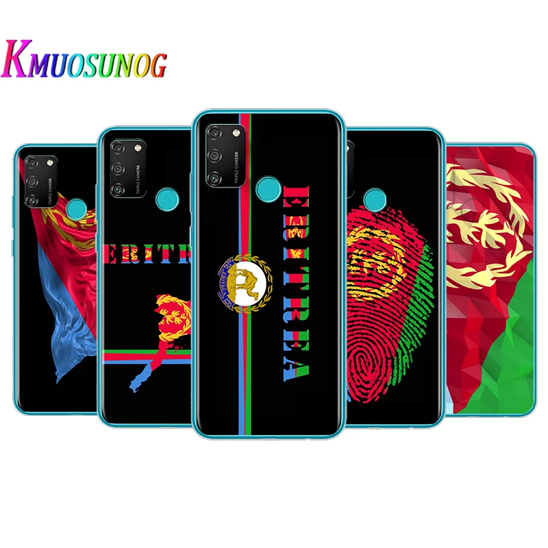 Прозрачный чехол с национальным флагом Эритреи для Honor V30 View 20 V20 30i 30S 30 20S 20E 20i Lite Pro