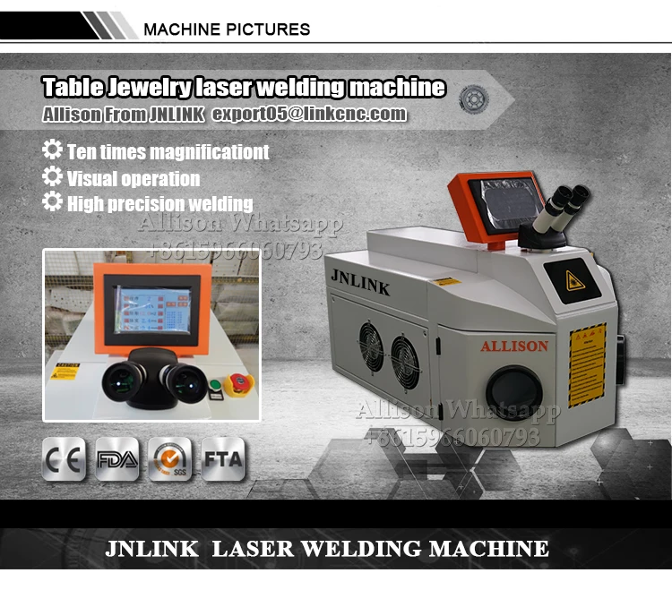 Table Jewelry laser welding machine 200W 300W-1