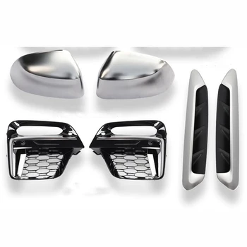 

For 2018-2020 BMW new X3 modified M40 gray fangs rearview mirror cover leaf plate side gills fog lamp accessories
