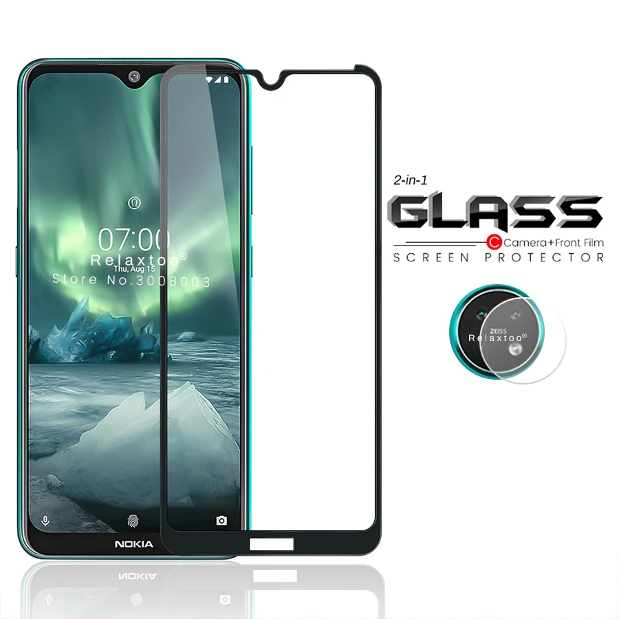 Защитное стекло для камеры 2 в 1 nokia 7 6 3 nokia7.2 nokia6.2 nokia3.2 nokia2.2 | Мобильные телефоны и