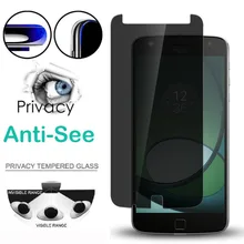 모토로라 g3 g4 g5 g6 z2 p30 용 개인 정보 보호 강화 유리 모토 원 파워 e5 g5 g5s g6 플러스 안티 스파이 필름 용 재생 화면 보호기(China)