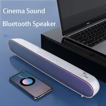 

TV Speaker Wireless Bluetooth Soundbar Portable Column Super Bass Subwoofer with FM Radio for Computer Music Center System Box