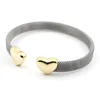 Vintage Stainless Steel Heart Cuff Bracelets Bangles Mesh Bracelets Bangles For Men Women Fashion Jewelry 4
