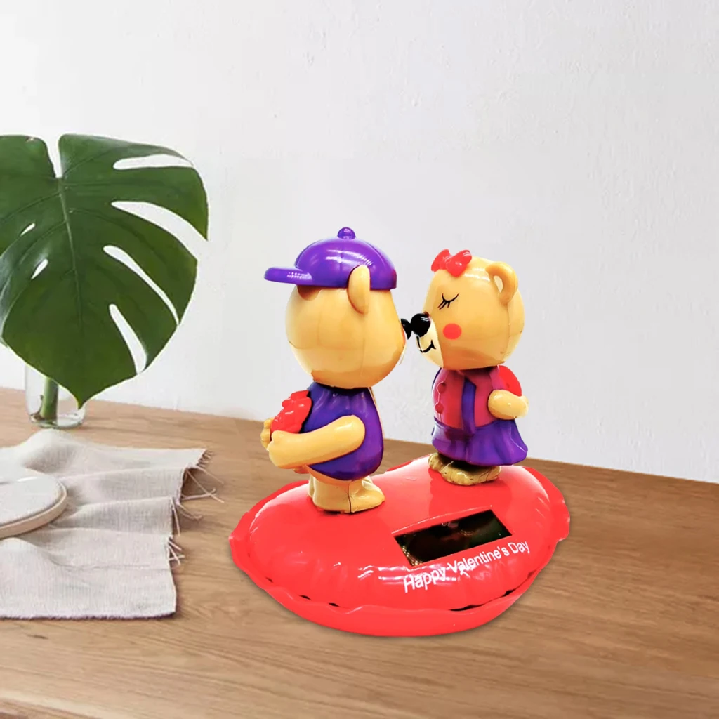 Солнечная приведенная в действие Bobbleheads игрушки неваляшка украшения для
