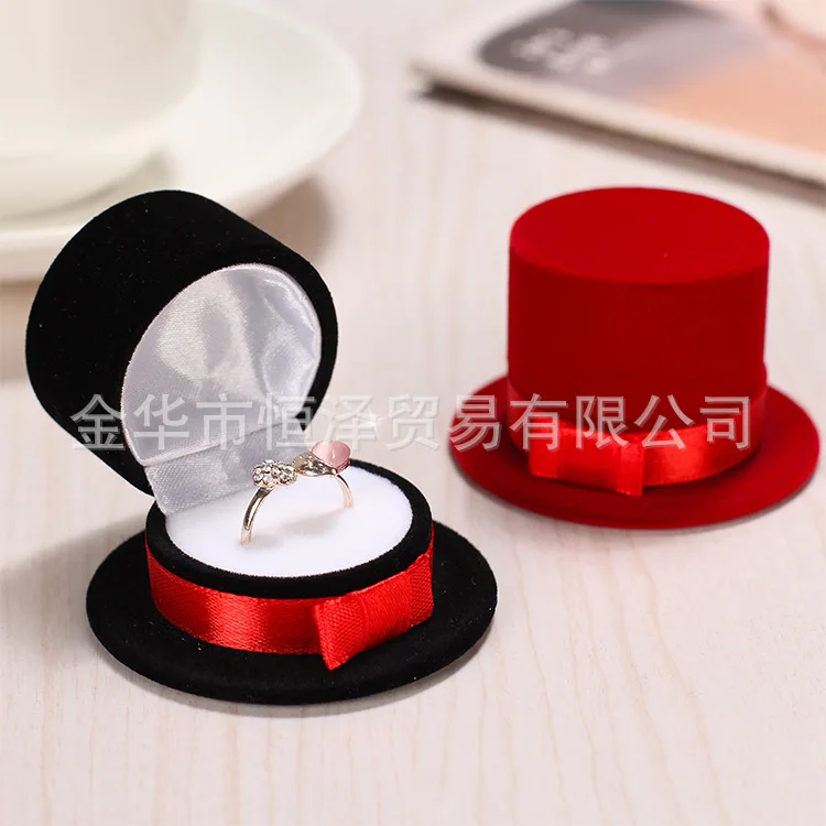 

Korean-style Accessories Storage Box Hat Fleece Earrings Box Jewelry Small Gift Box