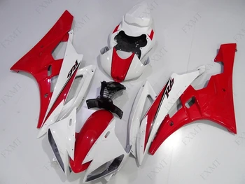 

YZF R6 07 Fairings YZFR6 07 Bodywork YZF R6 2006 - 2007 Fairings White Red