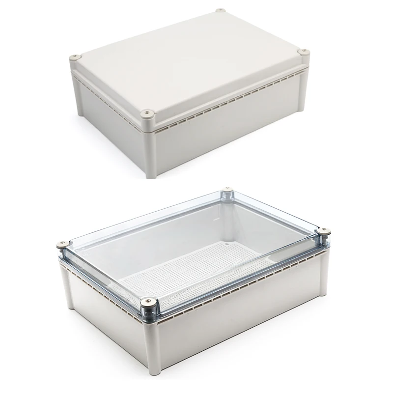 

IP67 waterproof ABS plastic diy terminal junction box case enclosure housing for electronic with mounting board 200*200 380*280