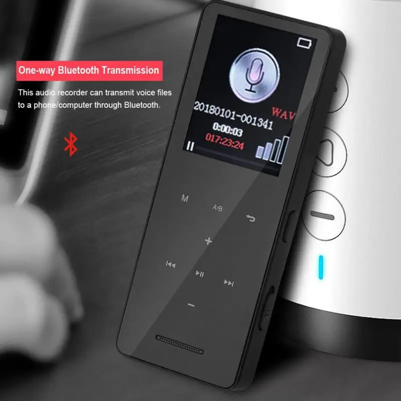 

Mini Digital Voice Recorder 1.8in TFT Color Screen Digital Sound Recording Pen 64G TF Music Play Mp3 Audio Recorder For Meeting