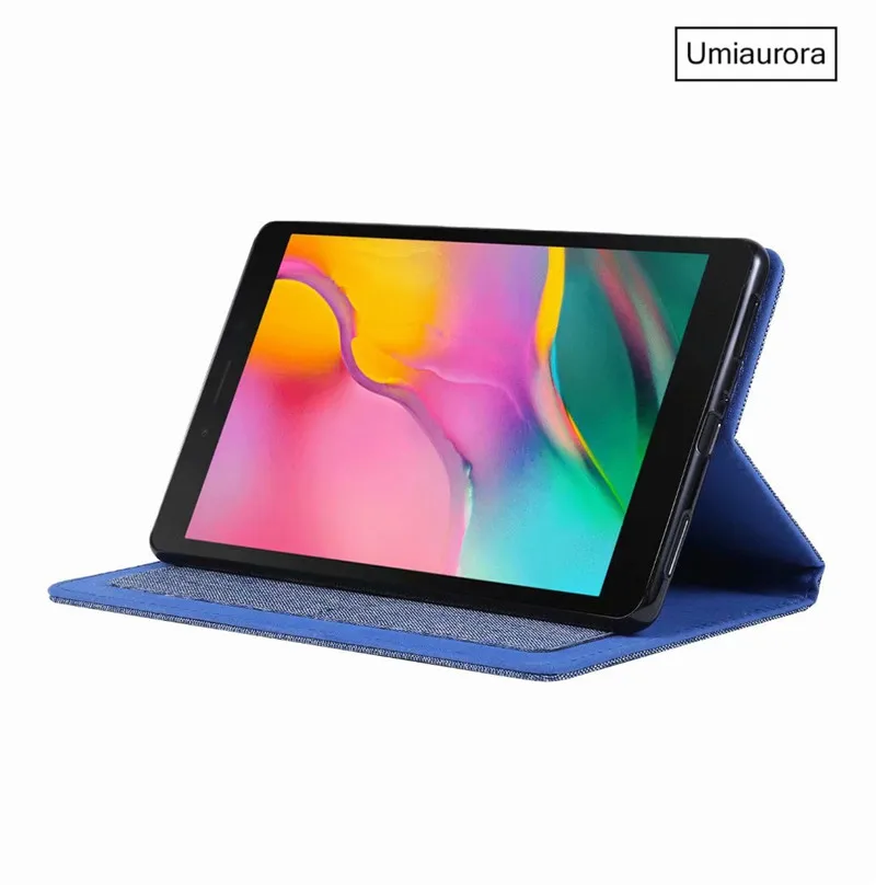couro sintético, para tab s5e s6 lite s7 a7 2019 ''t505