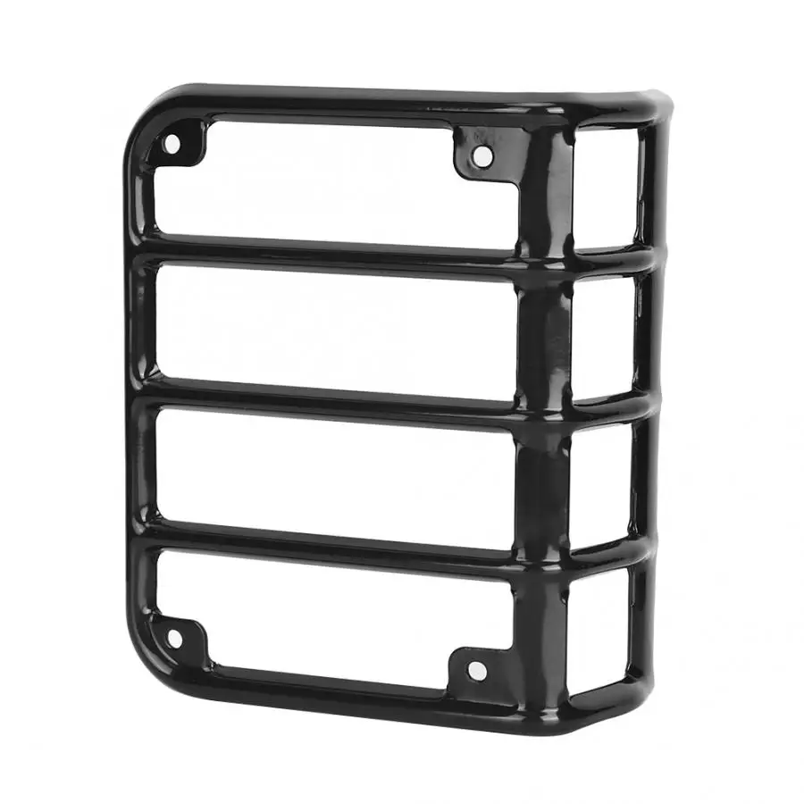 1 пара задний габаритный фонарь Крышка лампы Защита подходит для Jeep Wrangler JK 2007 2008 2009 2010 2011 2- автомобильные аксессуары
