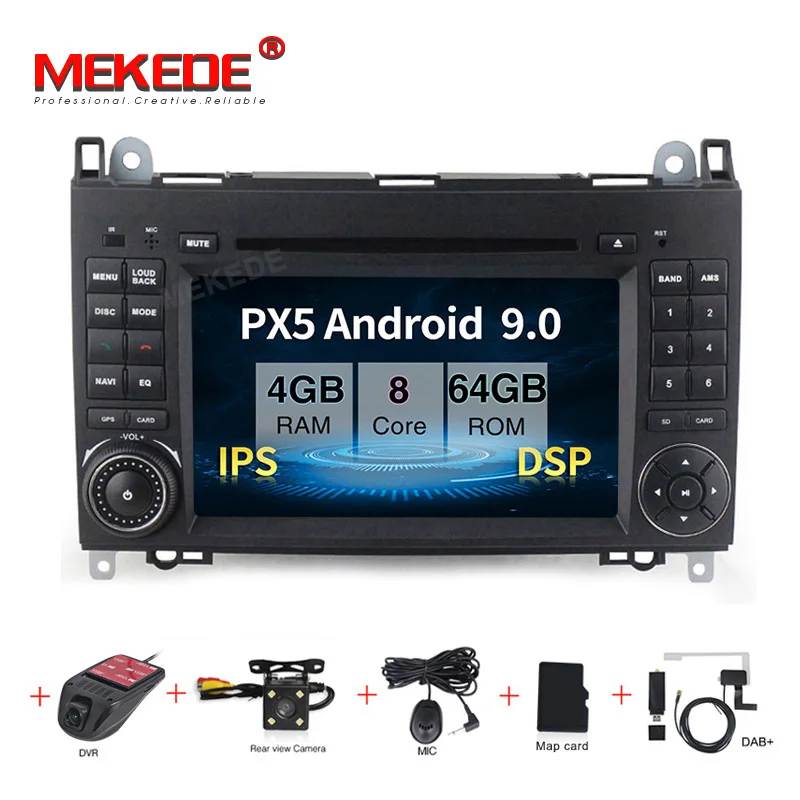 Perfect MEKEDE IPS DSP Android9.0 Car DVD Player For Mercedes Benz B Class B200 W169 W245 W639 Viano Vito Sprinter B170 GPS navigation 0 Perfect MEKEDE IPS DSP Android9.0 Car DVD Player For Mercedes Benz B Class B200 W169 W245 W639 Viano Vito Sprinter B170 GPS navigation 0