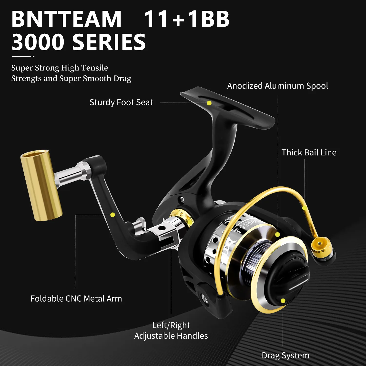 Bntteam Telescopic Fishing Rod Spinning Reel Combo Set With Line Lures Kit  Accessories Bag Suitable For Kids Men Women Beginners - Rod Combo -  AliExpress