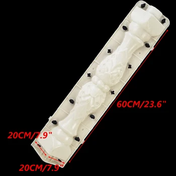 

New 68cm Fence Mold Garden Concrete Mould Paving Molds Roman Column Balcony Stair Fence Cement Railing Mould Plaster Building