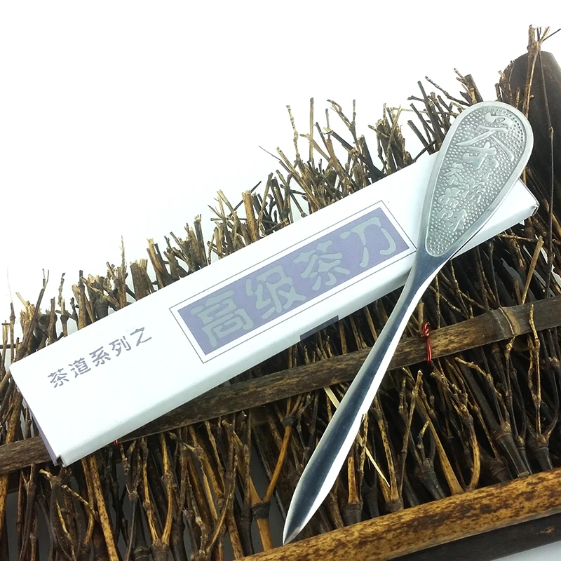 Tea Knife Stainless Steel Metal Insert Puerh Knifes Puer Tools Teas Knife For Kung Fu Teas Thickening Tea Knifes