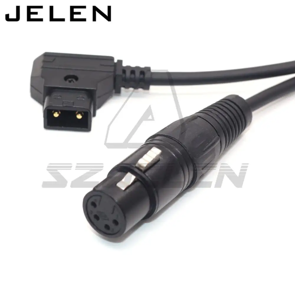 Защита чипа печатной платы) DTAP до 4pin XLR Female для источника питания адаптер питания кабель питания