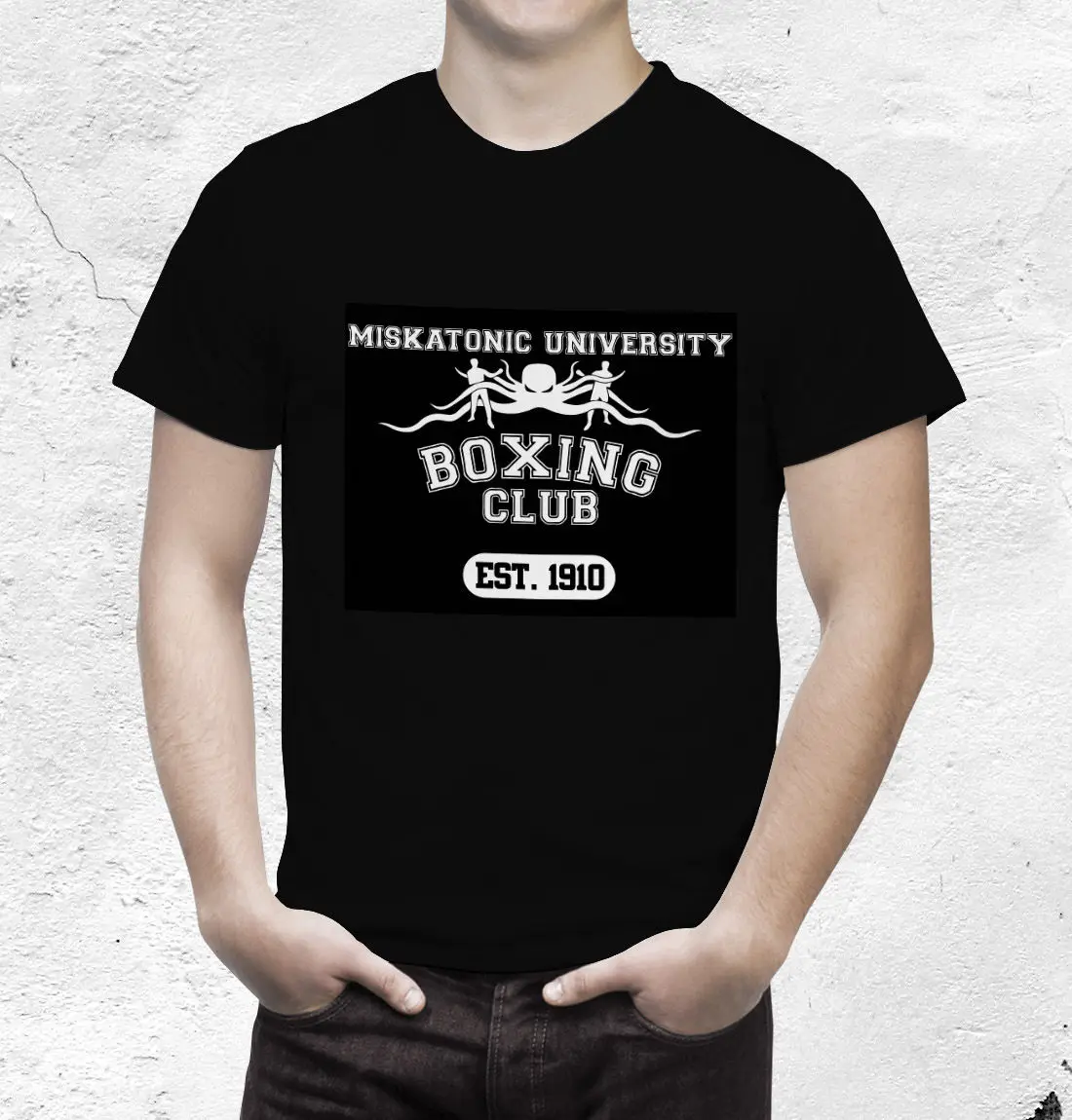 

Call Of Cthulhu T Shirt Miskatonic University Boxing Club Tee Shirt Short Sleeve Tops