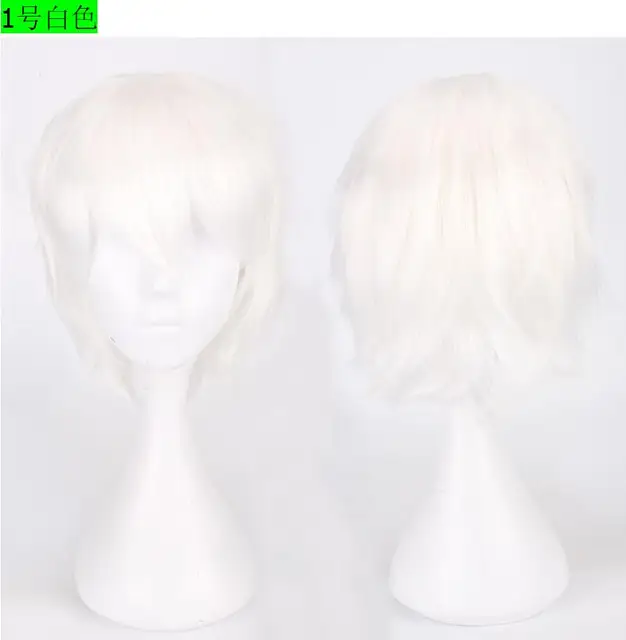 30CM 20 Colour Game Persona 5 Kurusu Akira Short Wig Cosplay Costume Heat Resistant  Hair Joker Amamiya Ren Men Wigs A