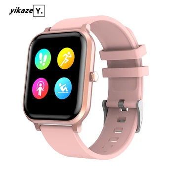 

2020 P10 1.54 Inch Smart Watch Men Women Full Touch Fitness Tracker Blood Pressure Smart Clock Wristband GTS Smartwatch PK P8
