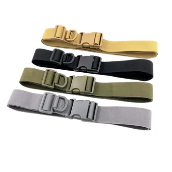 

Adjustable Tactical Belt Military Nylon Waist Belt with Metal Buckle Waist Belt Heavy Duty Training Hunting Accessories KT01