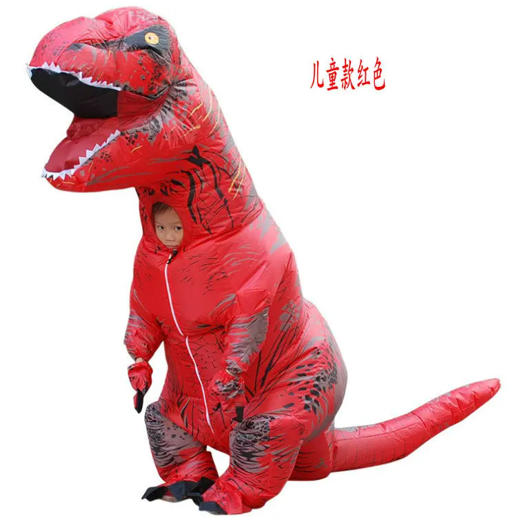 

Children Dinosaur Inflatable Clothing Kids T-Rex Monster Expansion Service Parent And Child Game Animal Character Play Costume
