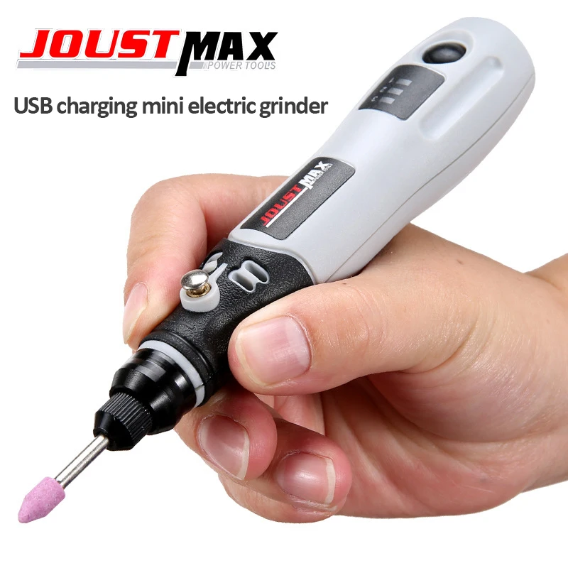 

Rechargeable Variable Speed Mini Grinder Set USB Charging Electric Drill Engraving Pen Rotary Tools Kit for Polished Carving