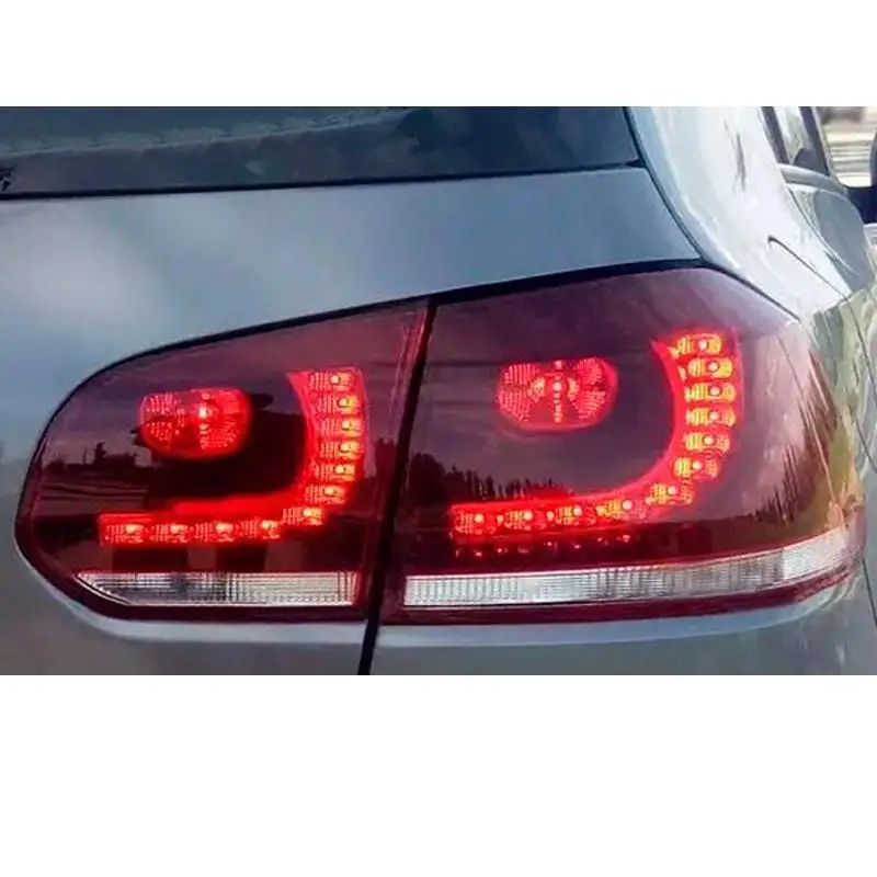 Luces Para Авто Стайлинг боковой указатель поворота Drl светодиодные фары Задние Автомобильные фары в сборе 08 09 10 11 12 для Volkswagen Golf 6