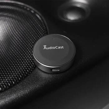 

BA10 Wireless AudioCast Bluetooth Music Receiver Apt-X Mini HiFi Stereo Airmusic Car Kit Audio Speaker Hands-Free with Mic