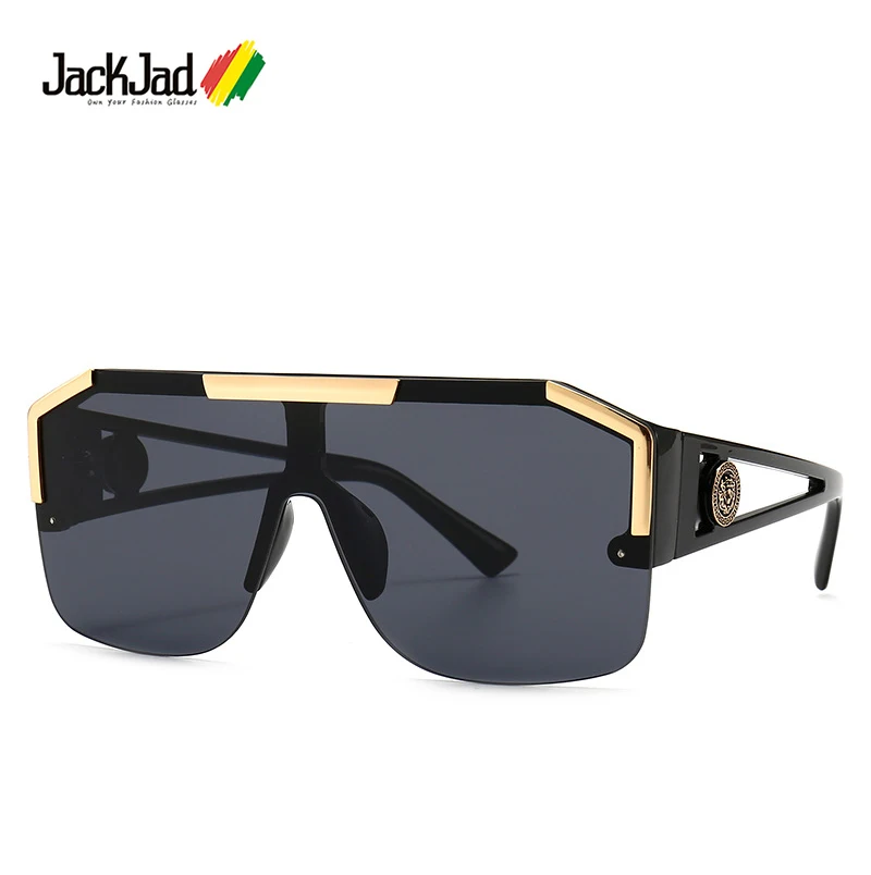 Солнцезащитные очки JackJad 2020 Модные Современные Квадратные с защитой UV400 крутые